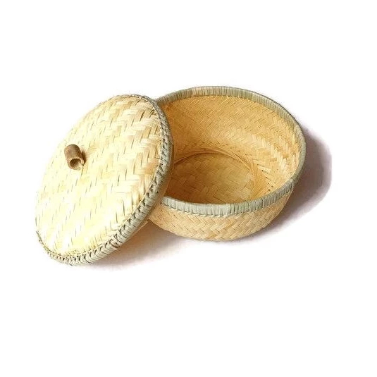 besek box hampers anyaman bambu ceting wakul hampers serbaguna tempat buah bumbu dapur ukuran 22x12 