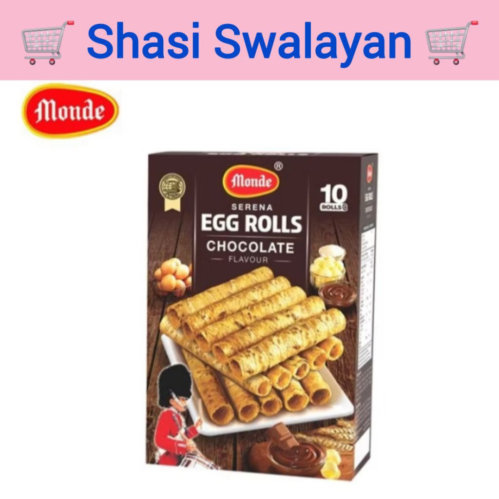 

Monde Serena Egg Roll Coklat/ Original 70gr/ 168gr