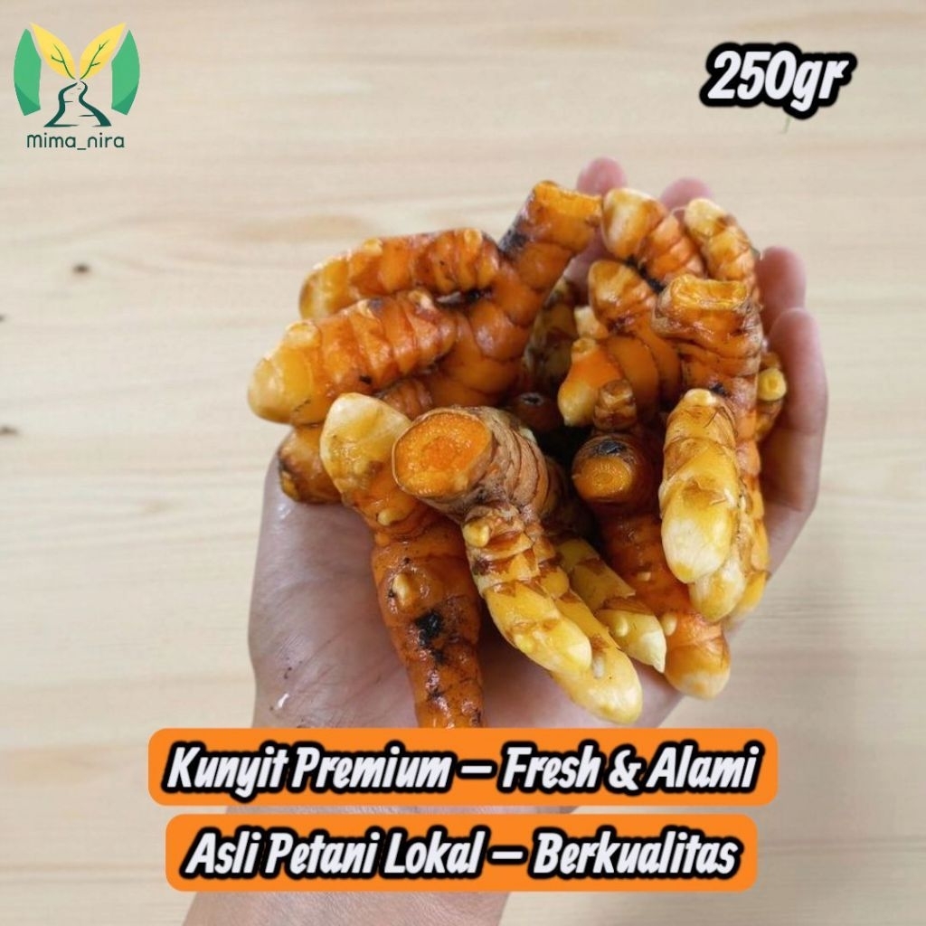 

Kunyit Kuning Koneng Segar 250gr