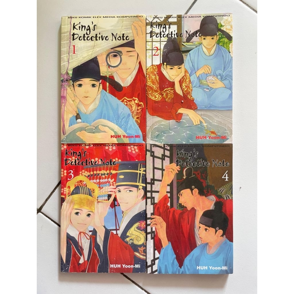 KOMIK SET KING'S DETECTIVE NOTE | BROMANCE vol.1-4