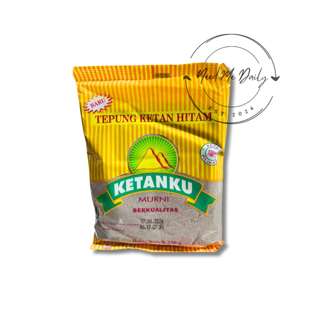 

Tepung Ketan Hitam KETANKU 250gr