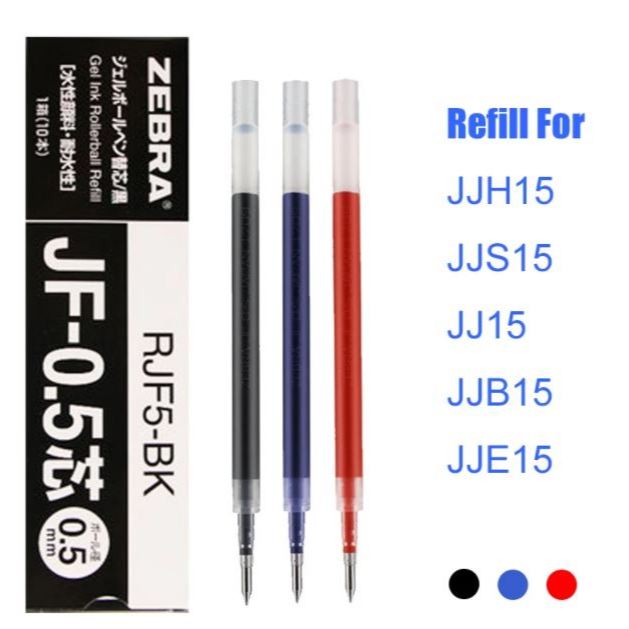 

Refill Gel Pen Zebra Sarasa Jf 0.5 / 0.7mm HITAM BIRU MERAH