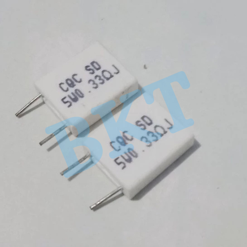 [NOBLE] RESISTOR NOBLE 5 WATT TIPE BERDIRI PERSEGI