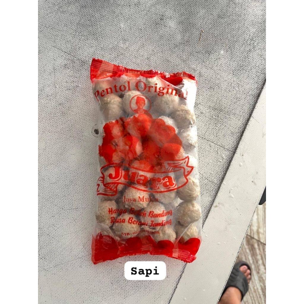 

BAKSO JUARA SAPI/PENTOL JUARA SAPI ISI 50