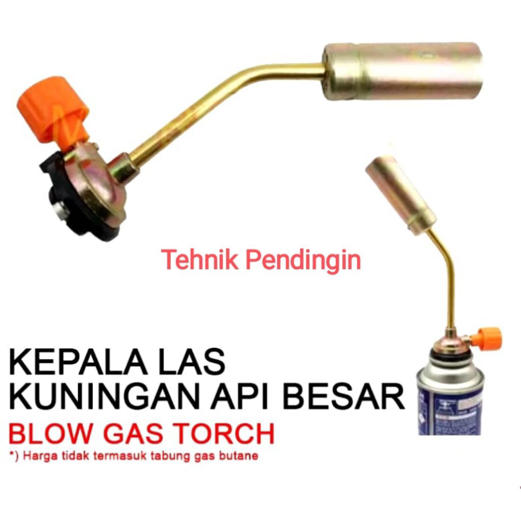 Gas Torch Besar / Alat Bakar / Kepala Gas Torch  Besar / Kepala Las Gas Kaleng Kuningan Api Besar/ S