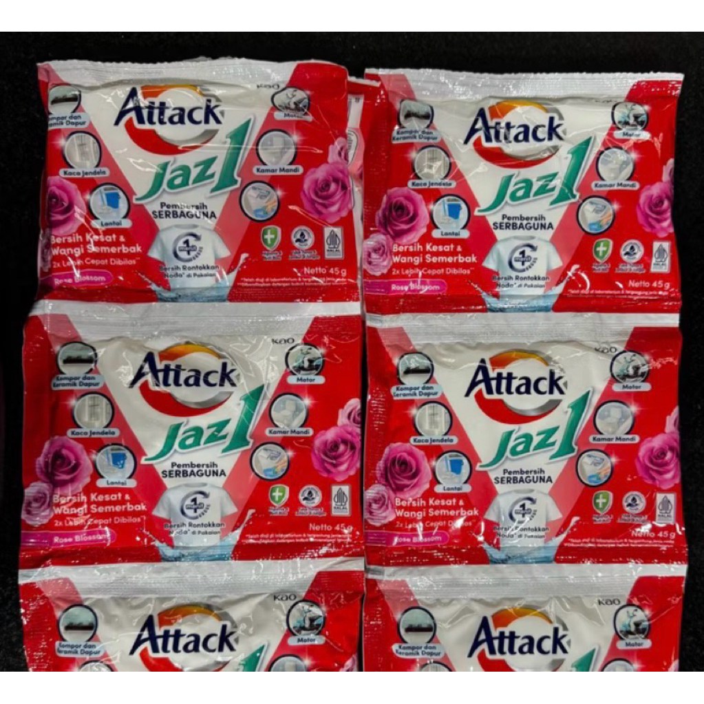 JAZZ ONE DETERGENT/ JAZZ 1 DETERGENT RENCENG DUS ISI 144