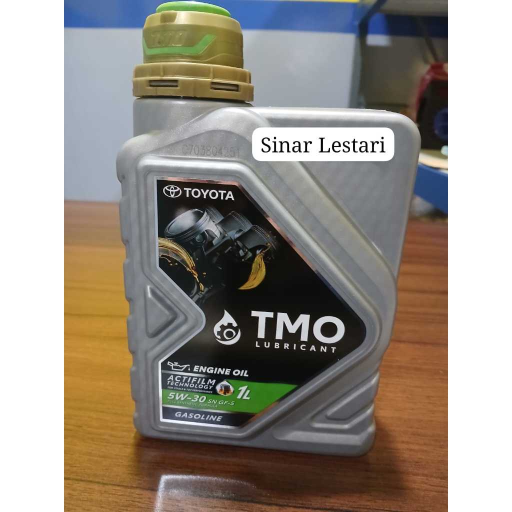 Oli Toyota TMO 5w-30 bensin kemasan 1L / Oli tmo 5w 30 original