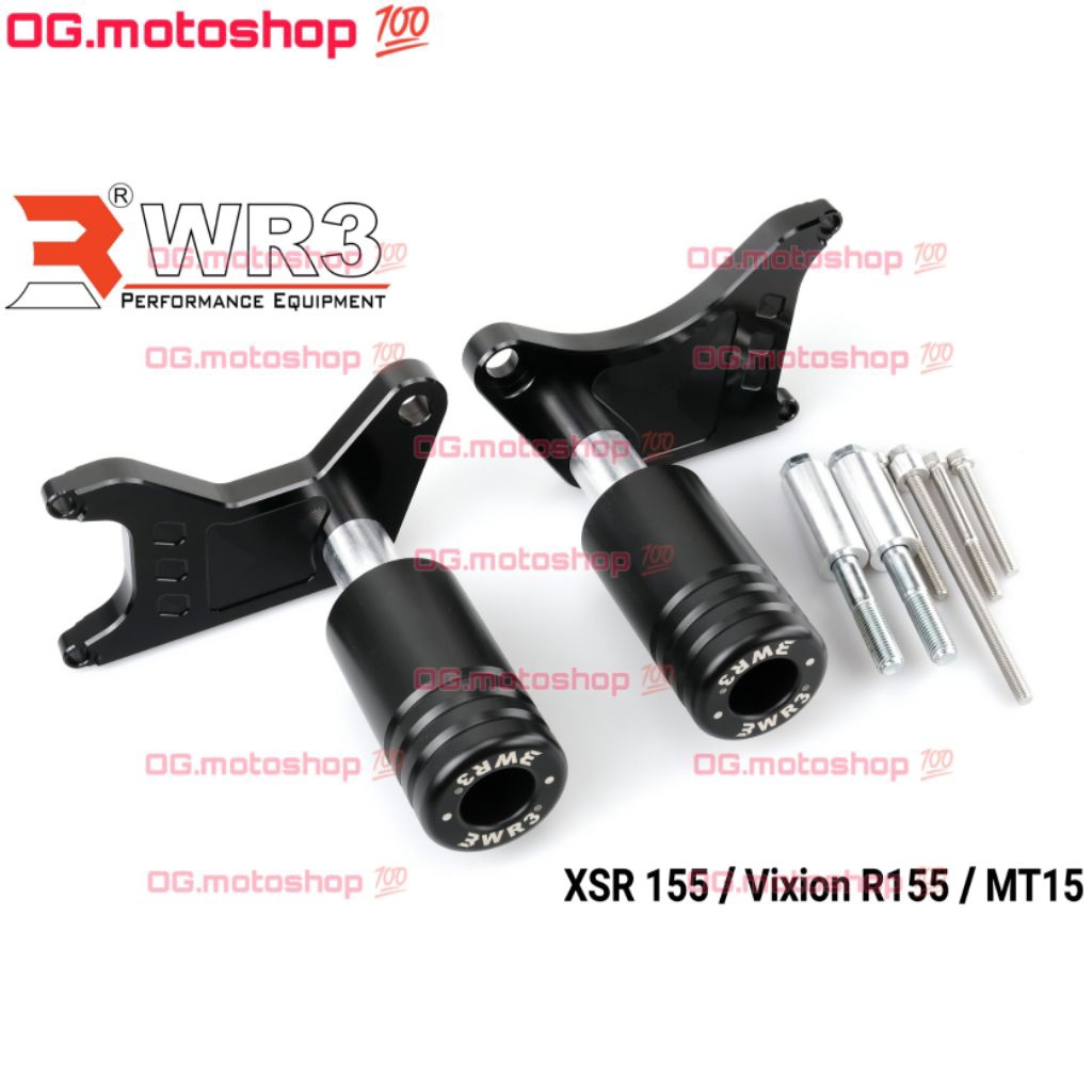 Pelindung Fairing Frameslider Frame slider Yamaha XSR155 Vixion R MT15 By WR3