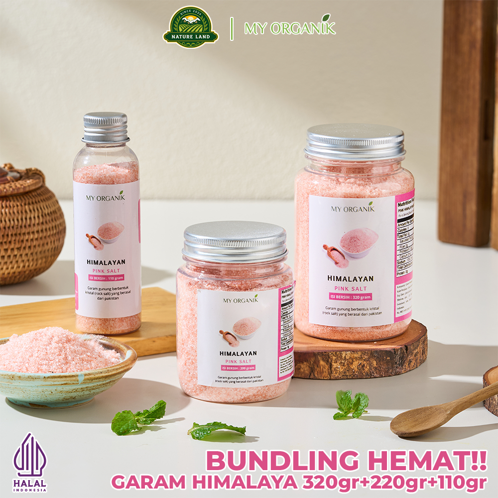 

My Organik Garam Himalaya Original Asli Organik Himalayan Salt Himsalt Untuk MPASI