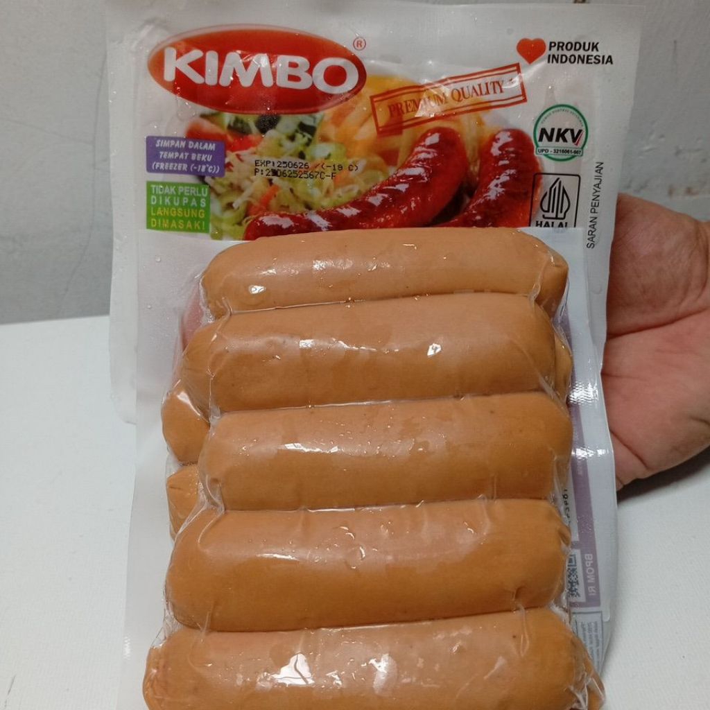 

Sosis Kimbo Bratwurst isi 10