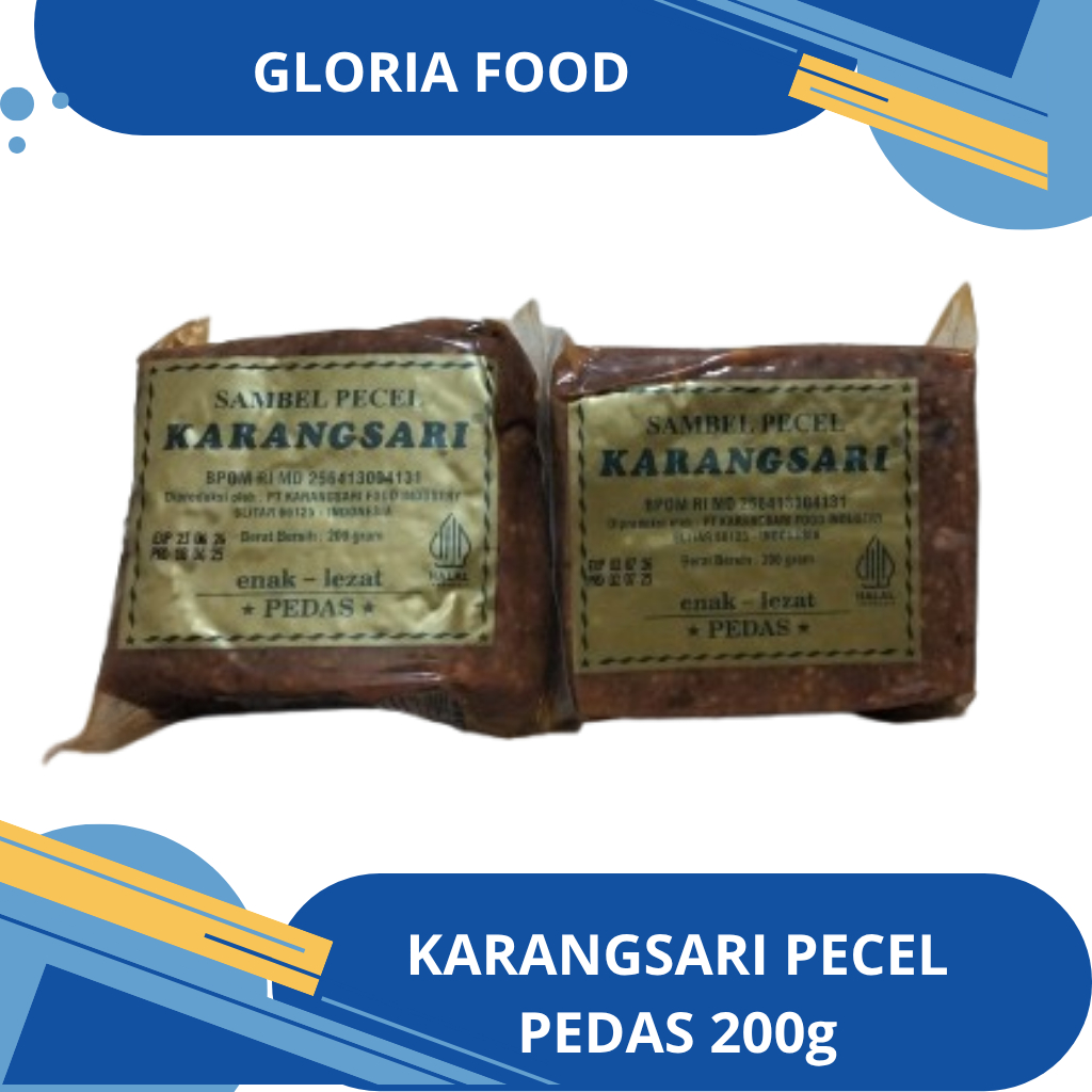 

KARANG SARI BUMBU PECEL 200 gram - PEDAS