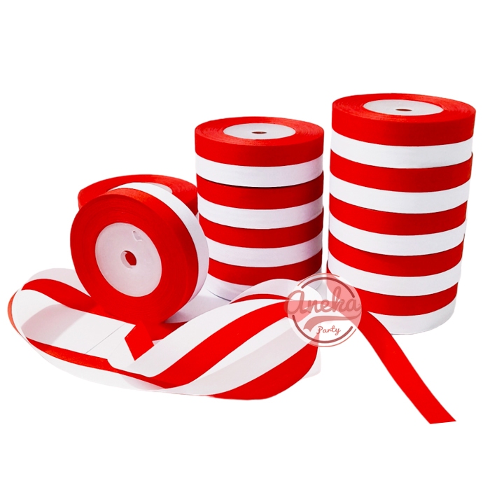 

Louay_Idstore Pita Satin Merah Putih 1 Inci / Hiasan 17 Agustus / Hut Ri / Pita Kain Aksesoris Hut