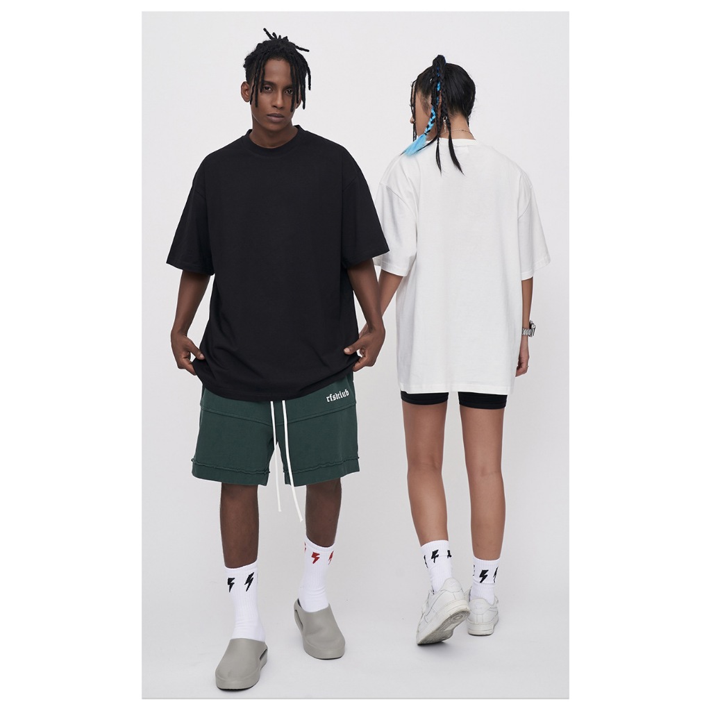 Erigo T-Shirt Galb Putih dan Hitam - Kaos Unisex