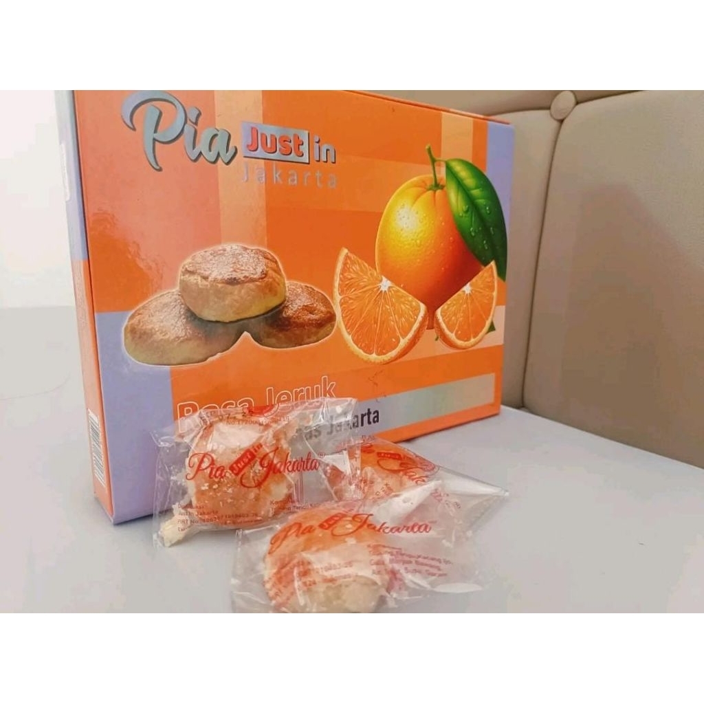 

Pia Jakarta rasa jeruk 12pcs