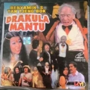 VCD Original Benyamin Sueb - Drakula Mantu feat Tan Jeng Box, Benyamin Sueb