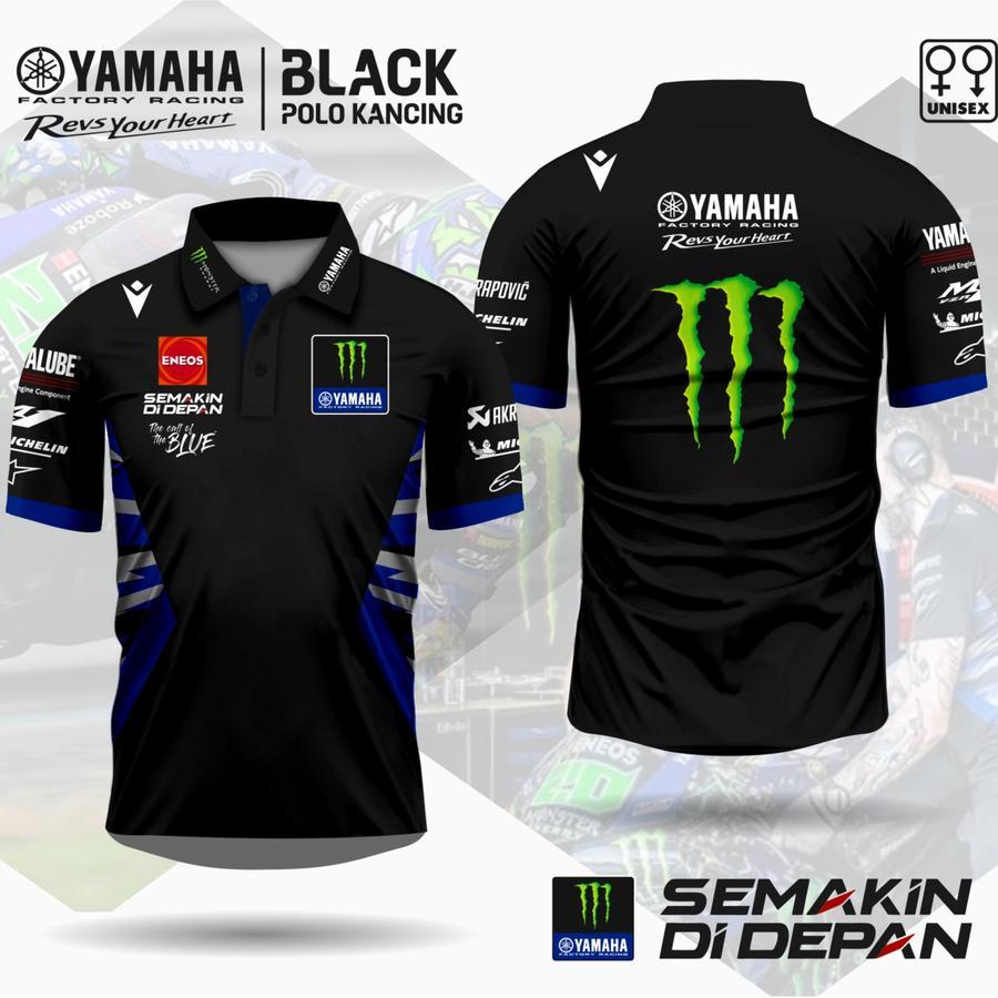 jersey crew motogp yamaha monster 2025 kaos motogp yamaha kaos jersey racing