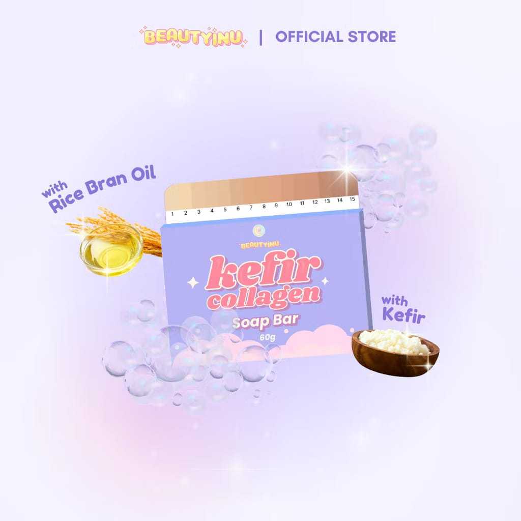 KEFIR COLLAGEN SOAP BAR 60GR