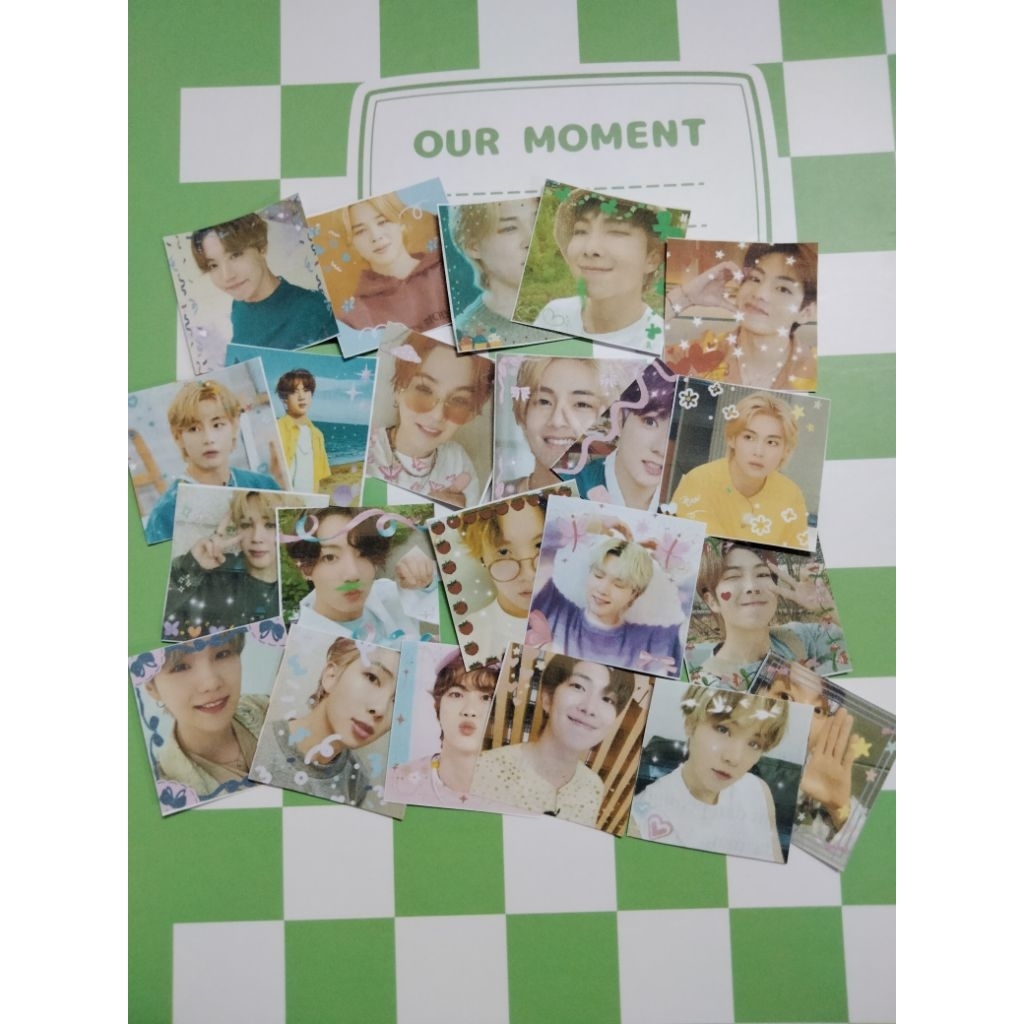 

[15 Pcs] Stiker Mail BTS/Stiker Mail KPop/Stiker BTS