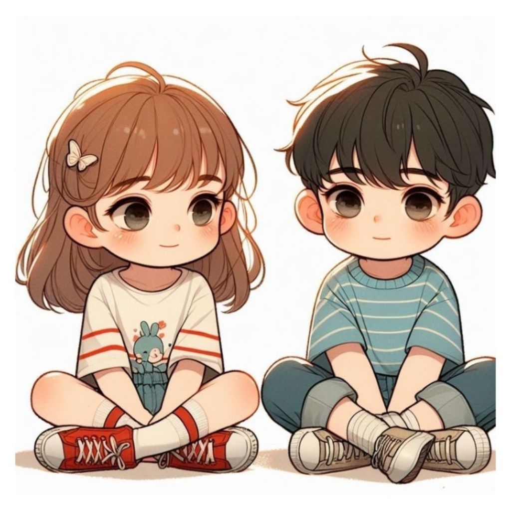 

IHANALICIOUS Butter Cookies tema couple best friend siblings lovers (kukis hias karakter)