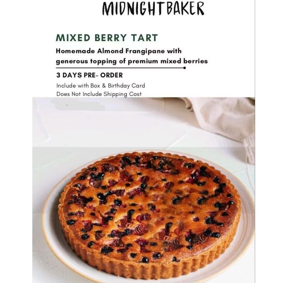 

Mixed Berry Tart 24cm / Quiche Lorraine 24cm