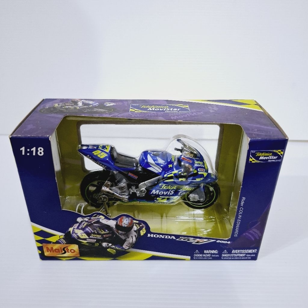 Maisto Honda RC 211V Colin Edwards #45 2004