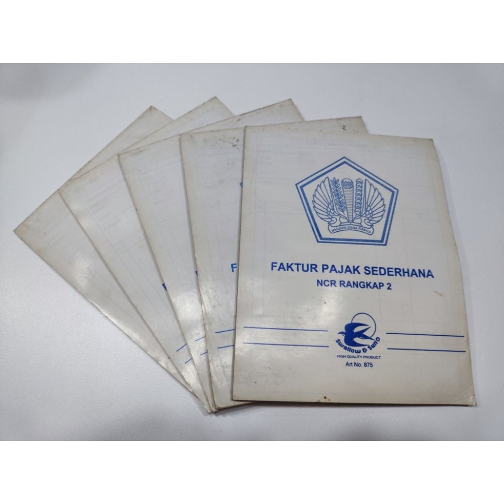 

Faktur Pajak Sederhana Rangkap 2 dapat 5 buku= 10.000