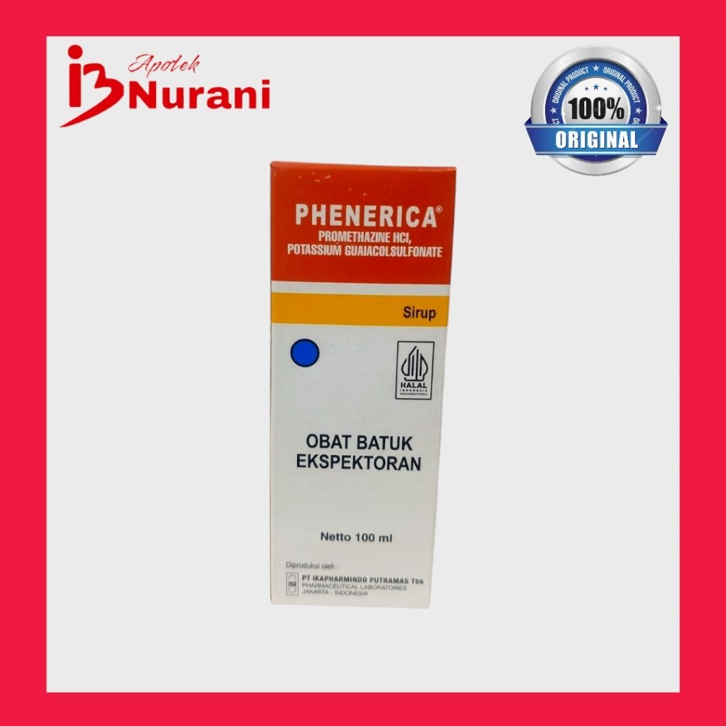 

PHENERICA SIRUP 100 ml