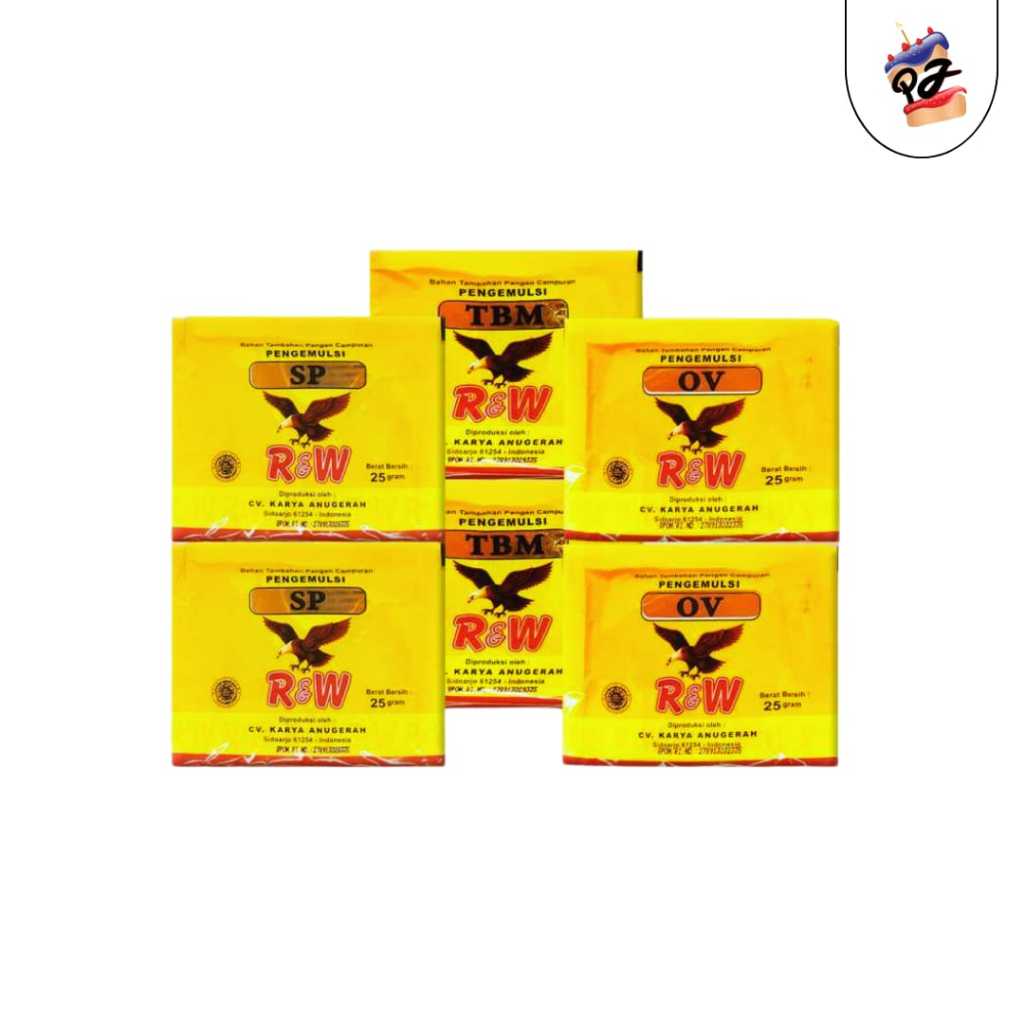

PENGEMULSI KUE RW OVALET SACHET 25 GR