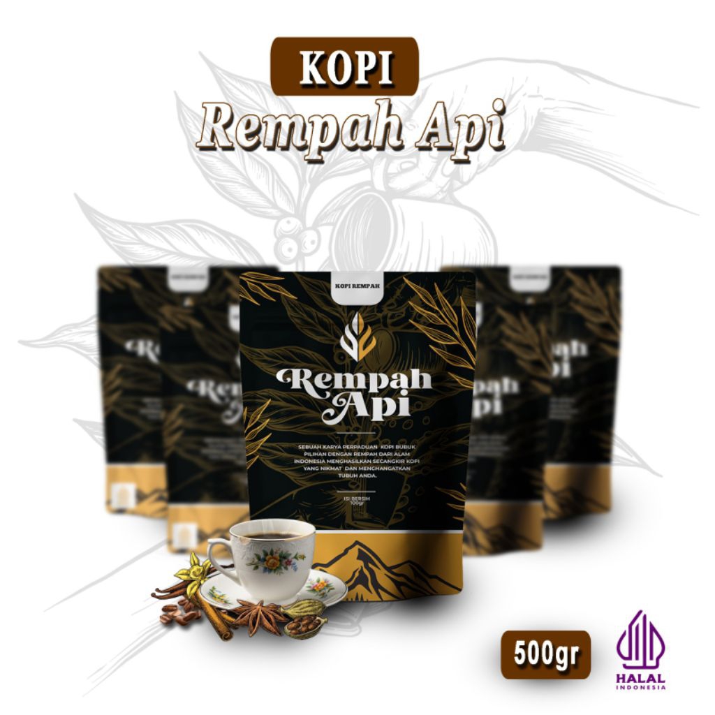 

Kopi Rempah JKJ berat 500gr