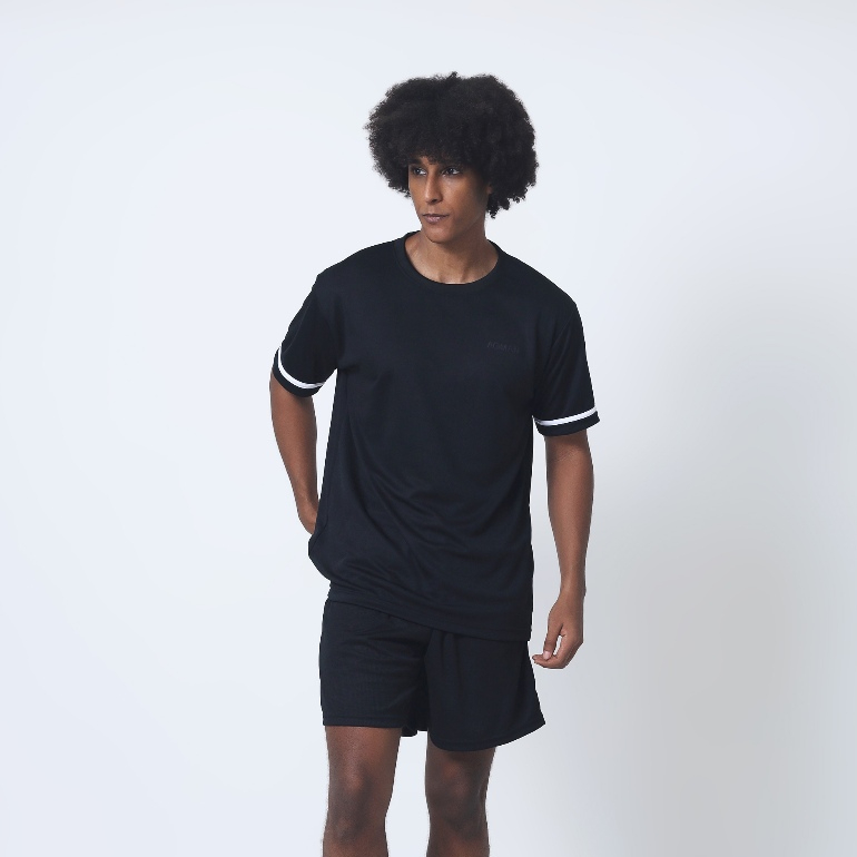 AGMAN Kaos Dryfit Rhabit Active DRY Running Training Jogging Gym Fitness Cycling Olahraga