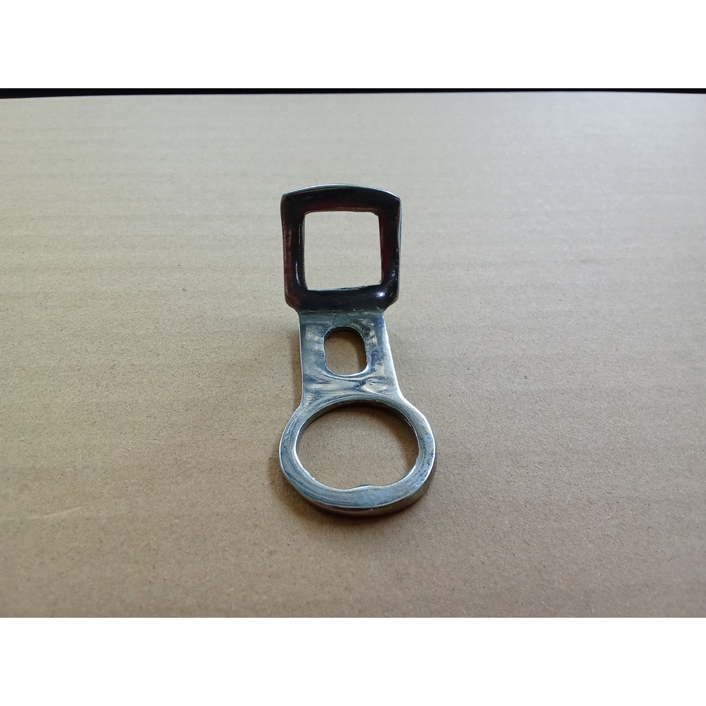 Dudukan Lampu Sepeda Onthel Segi Empat Krom