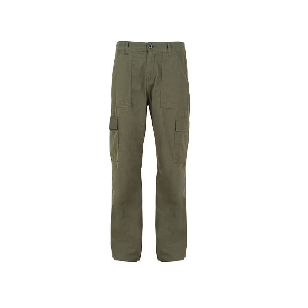 3Second celana cargo wanita panjang loose Fit Katun Twill Cargo celana cargo / cargo pants / celana 