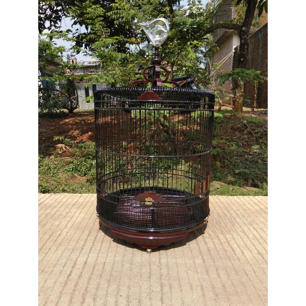 sangkar murai sangkar burung murai batu burung bulat sangkar kayu