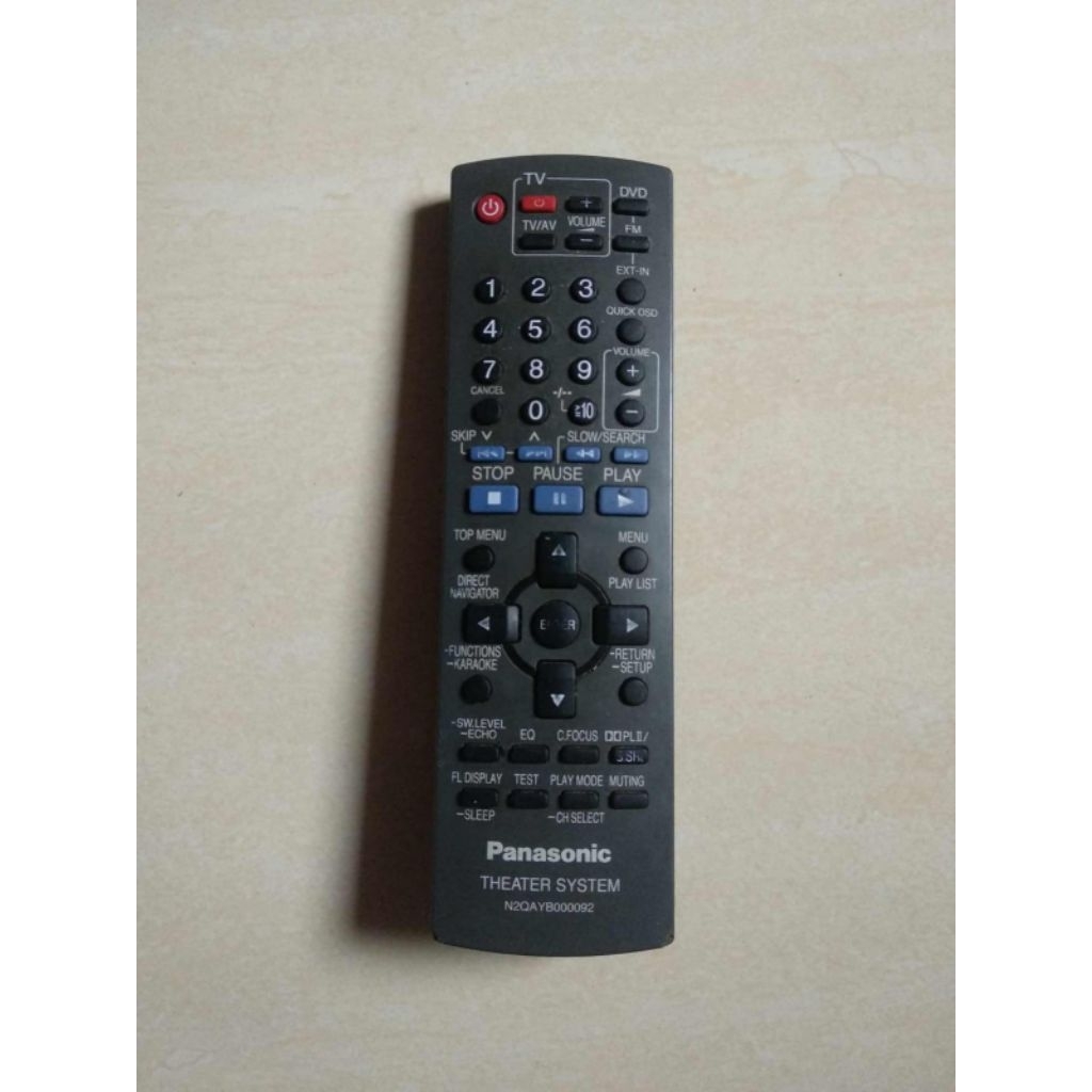 Remot Home Theater Panasonic original