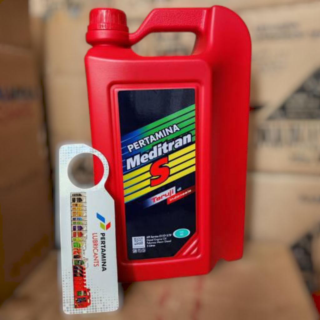 Oli Pertamina meditran S 5L ,Oli mesin diesel