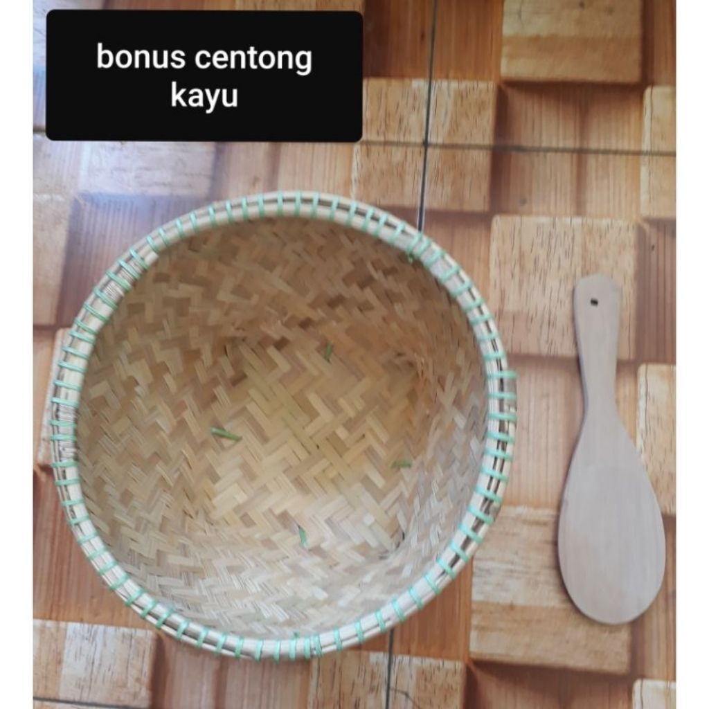 bakul bambu awitali  mini/ boboko/bakul diameter 20 cm