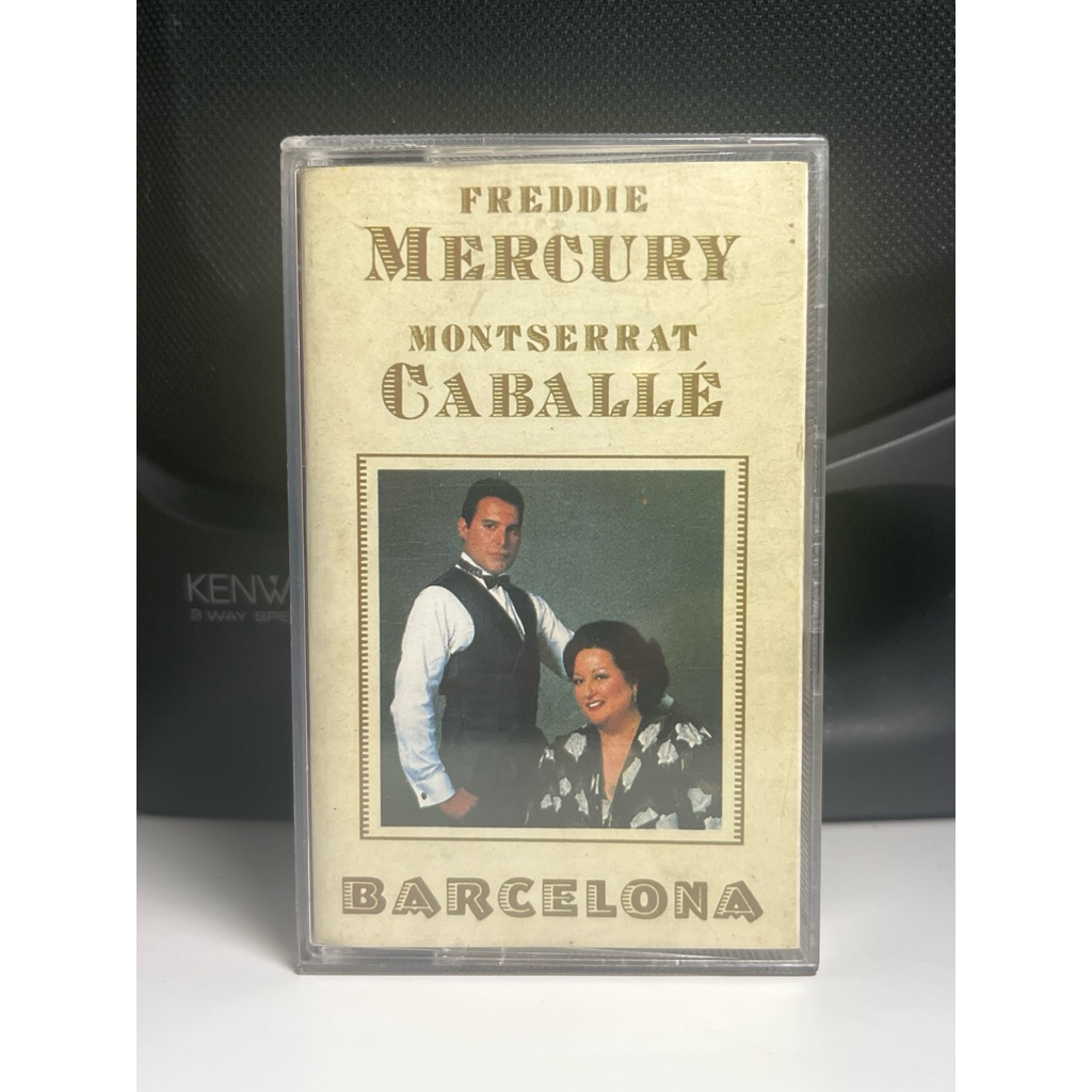 Kaset Pita FREDDIE MERCURY feat MONTSERRAT CABALLE album BARCELONA