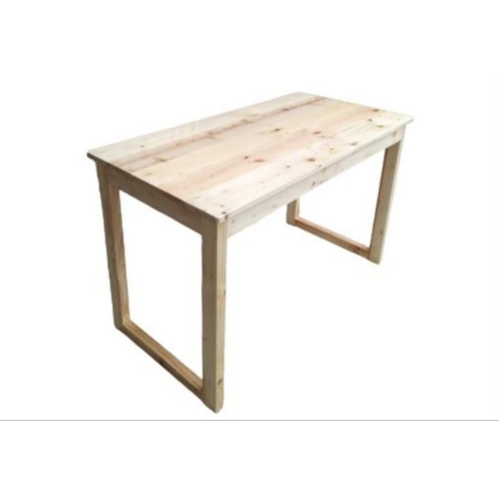 MEJA KAYU JATI BELANDA 120 X 60 X 75CM