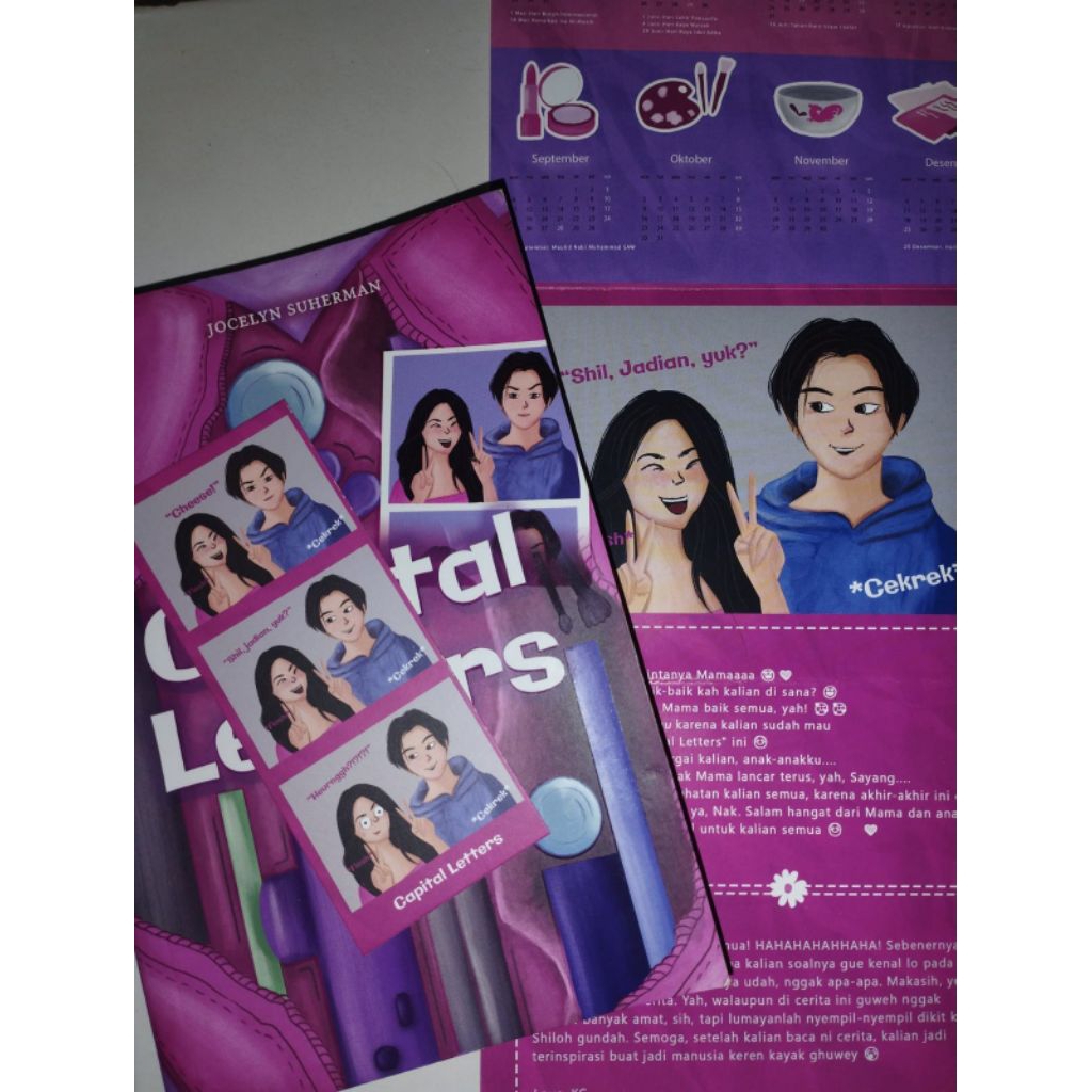 [Preloved] Capital Letters Novel by Adikyoshi