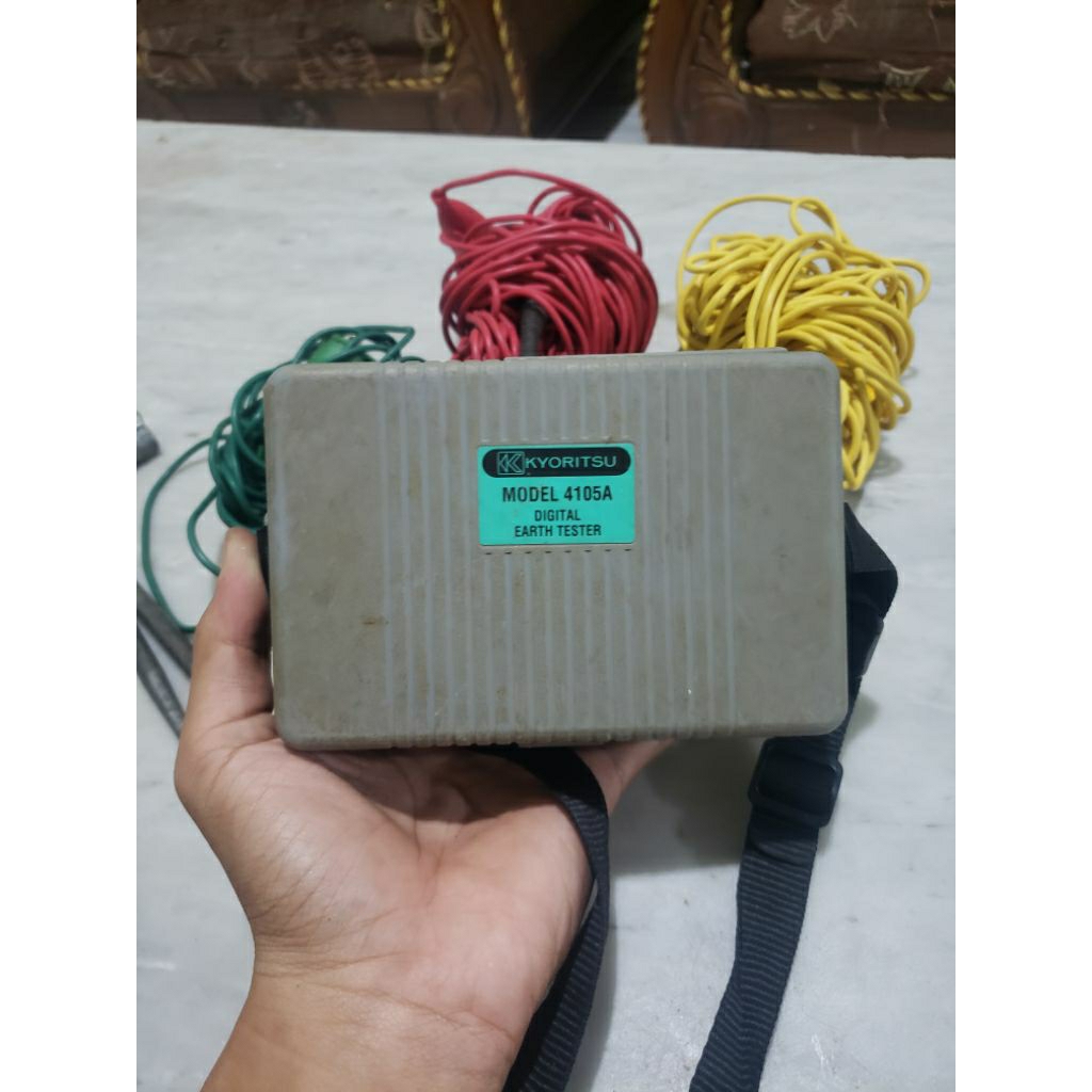 MEGER TANAH/KYORITSU DIGITAL EARTH TESTER SECOND