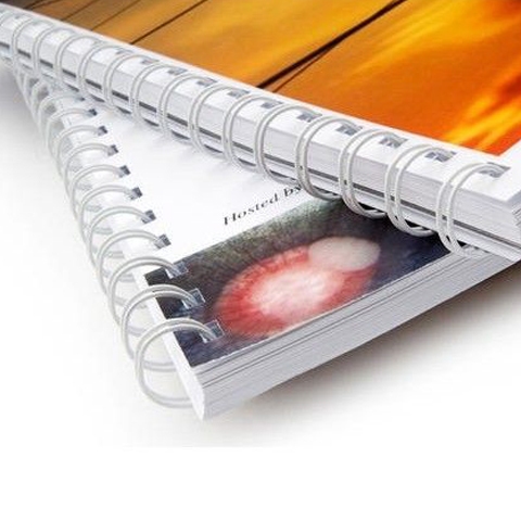 

Buku menu jilid spiral full laminasi