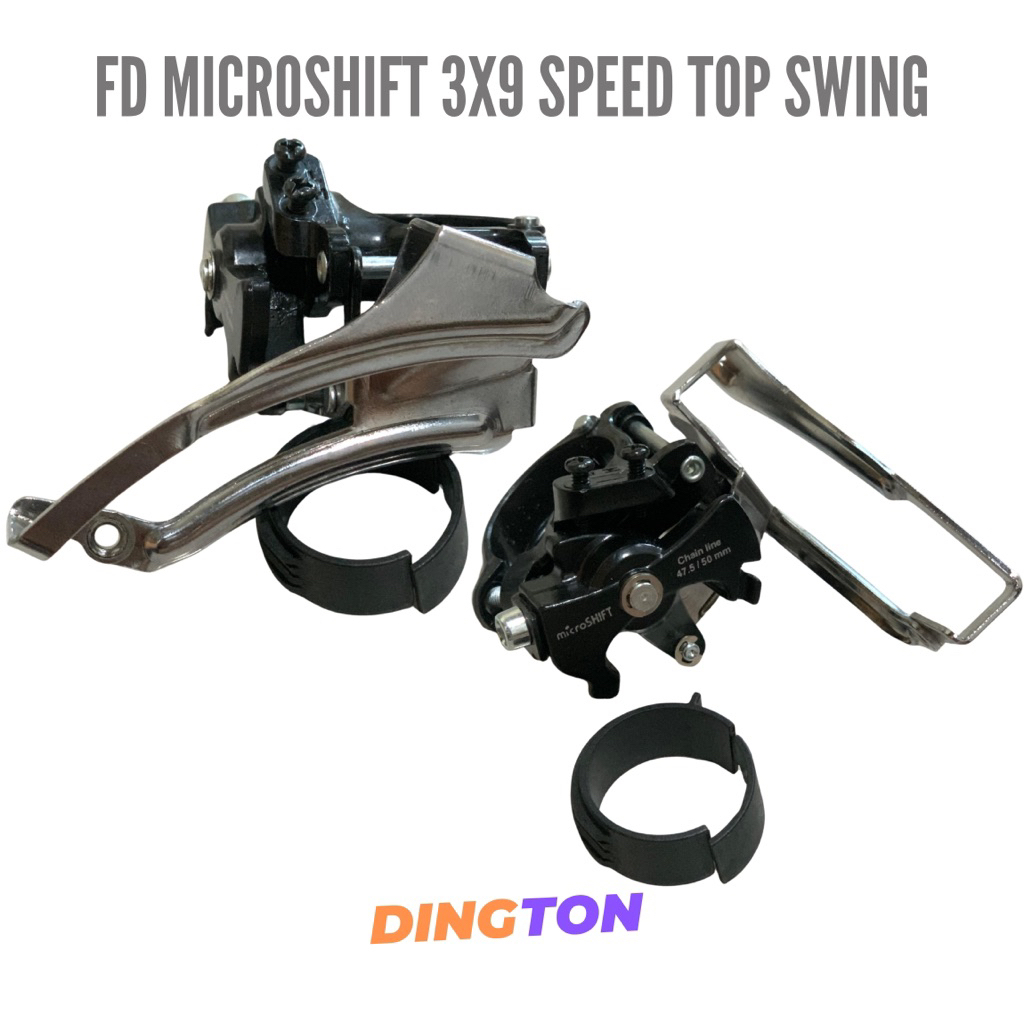 FD Microshift 3x9 speed Top Swing MTB Front Deraileur