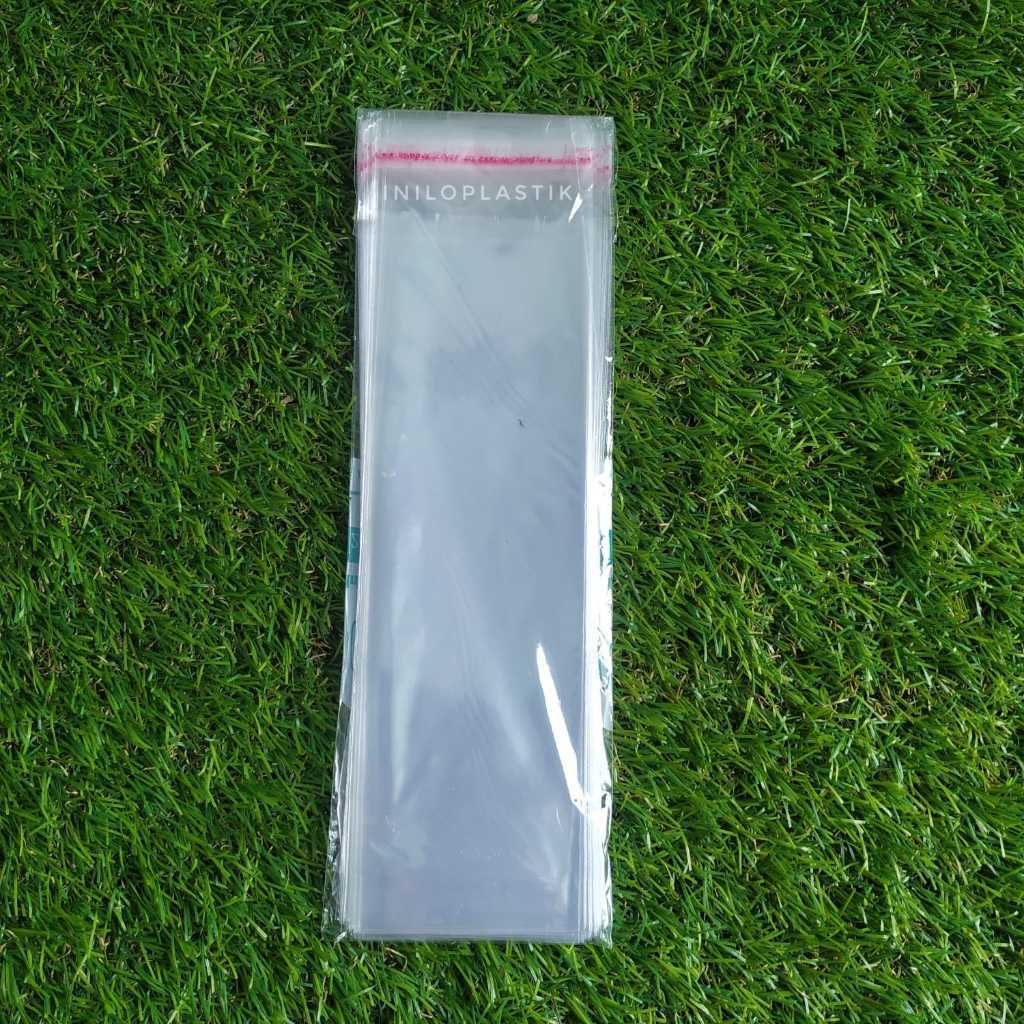 

Plastik OPP Seal Undangan Souvenir Roti lem perekat 7x22 / Plastik Souvenir Seal OPP 7cm x 22cm