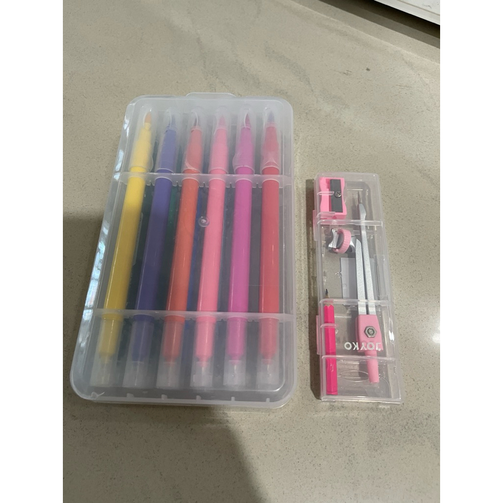 

new spidol deli isi 12 + jangka