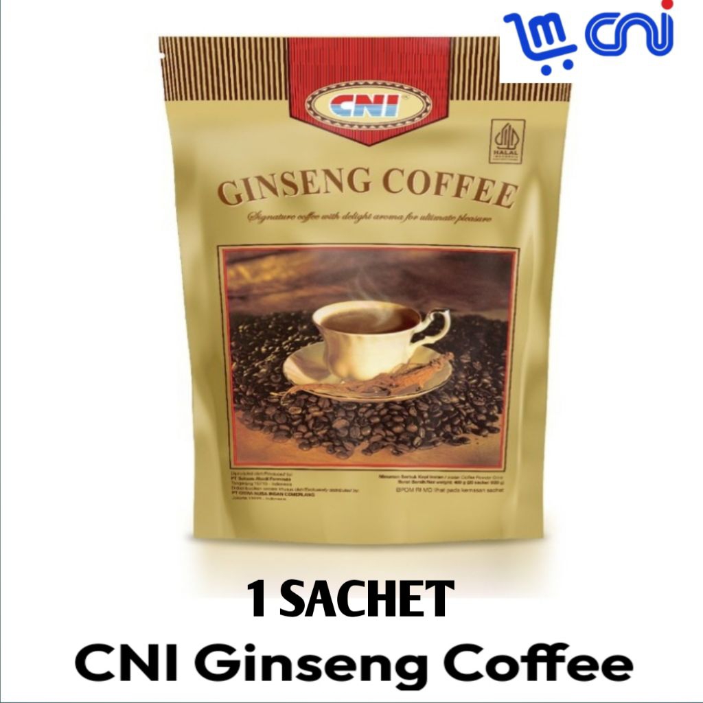 

Ginseng Coffee CNI 1 Sachet