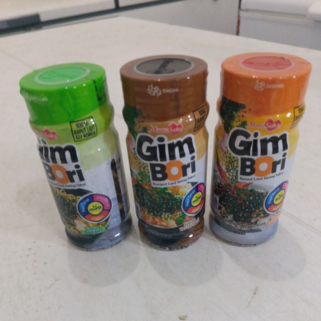 

Mamasuka GimBori 30gr / Rumput Laut Kering Tabur, HALAL,(tahan di jalan/luar kulkas 3 bulan)