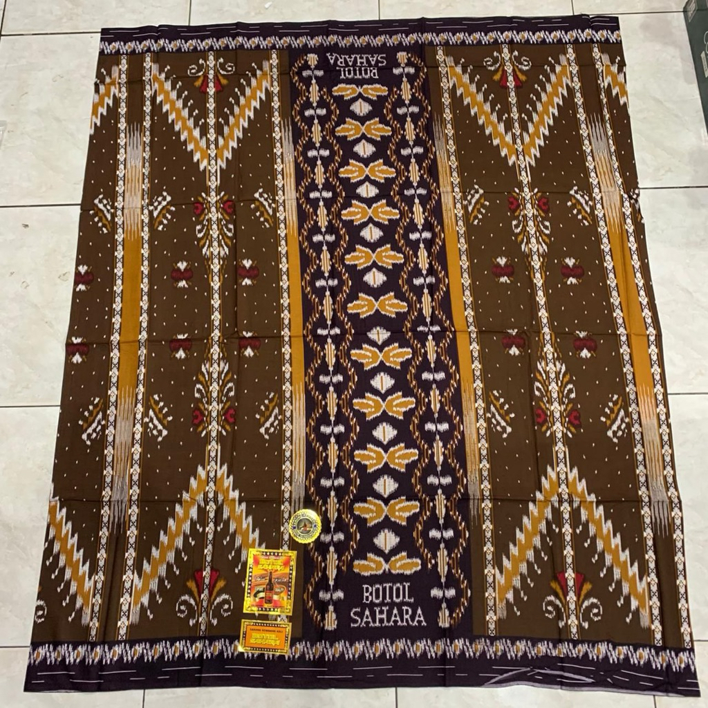 SARUNG GOYOR PRINTING PREMIUM BOTOL SAHARA