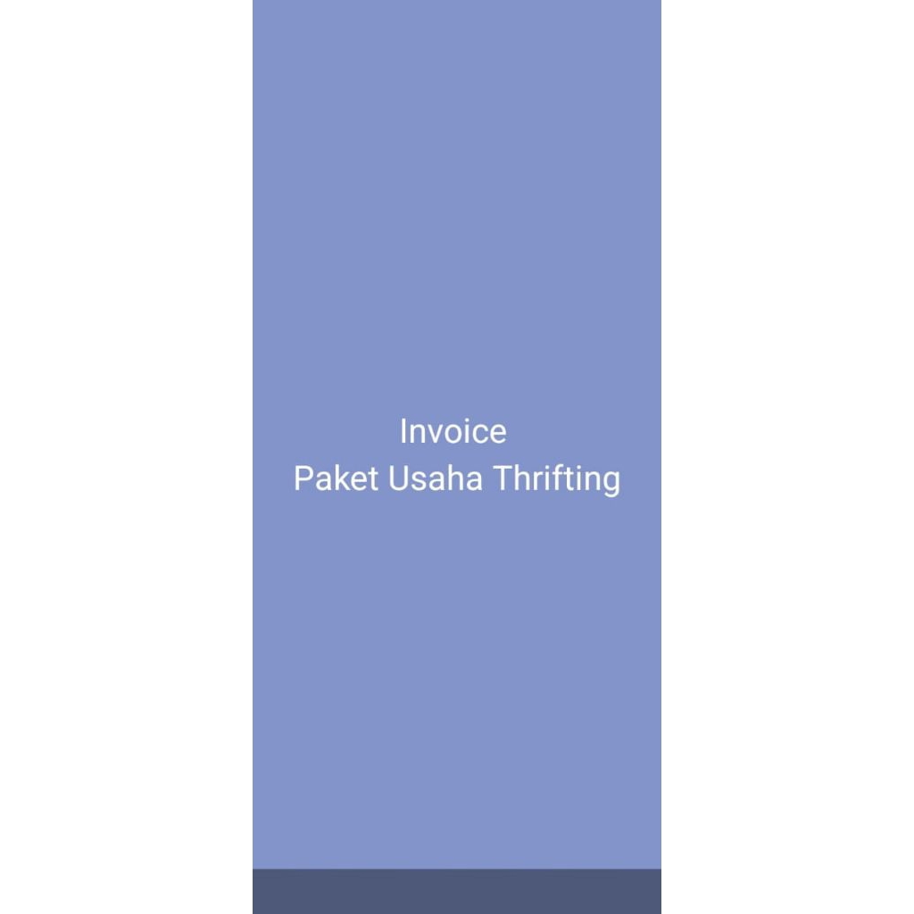 Invoice Paket Usaha Thrifting 10