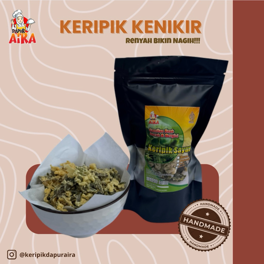 

Keripik Sayur Kenikir Dapur Aira
