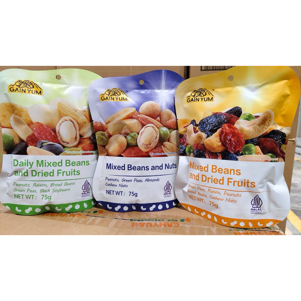 

Gain Yum Mixed Beans 75gr